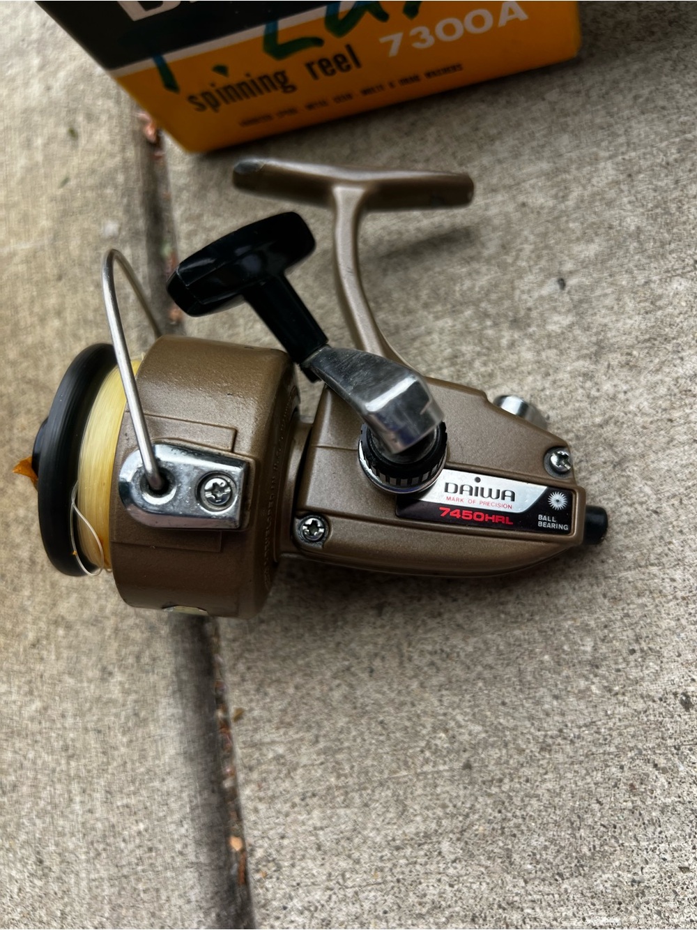 Vintage Daiwa 7450HRL Spinning Fishing Reel